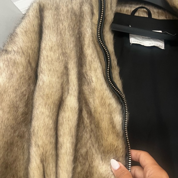 Zara Tan Teddy Jacket - Picture 3 of 6